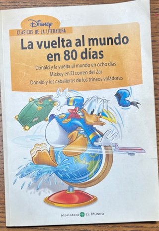 COMIC LA VUELTA AL MUNDO EN 80 DÍAS