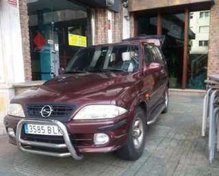 28547 radiador de agua ssangyong musso 2.9 d wagon