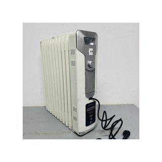 Radiador aceite 2500W 11 módulos 25m² ruedas