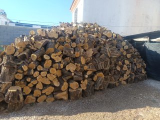 Leña para chimenea