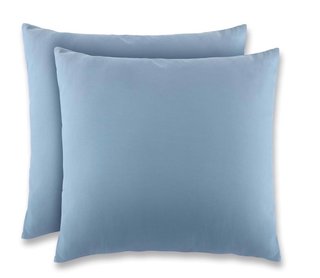 Set de 2 Fundas de Almohada Azules