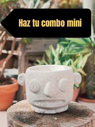 Macetero Mini de Cemento