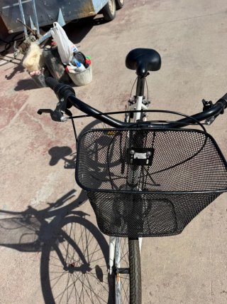 Bicicleta de paseo con cesta