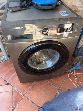 Lavadora Samsung Gris