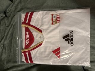 Camiseta Sevilla FC Adidas Blanca