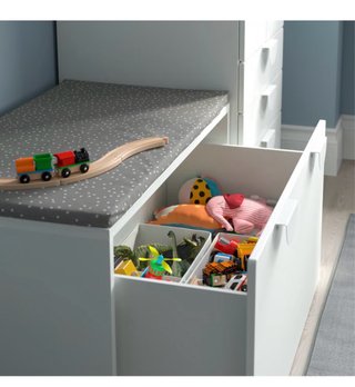 Banco con almacenaje para juguetes IKEA