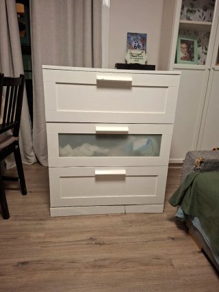 Cómoda IKEA de 3 cajones