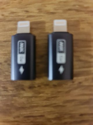 2 Adaptadores USB-C a Lightning 36W