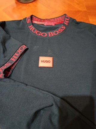 Camiseta Hugo Boss Negra