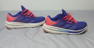 Zapatillas Adidas Questar Azul y Rojo