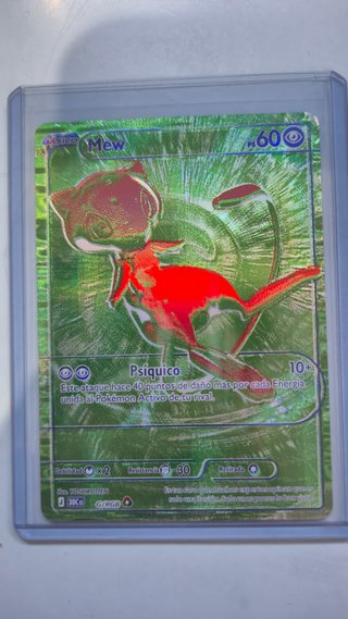 Carta Pokémon Mew RGB Verde 30 Aniversario