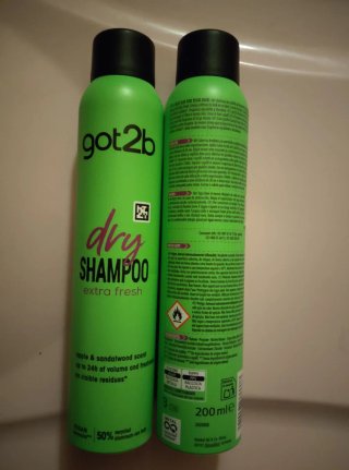 Lote de 2 Champú en seco Got2b Extra Fresh