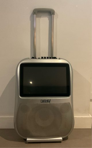 Karaoke Canta Tu Pro Silver CTC10000 con cargador