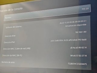 Consola PlayStation 5 (PS5) 13.20