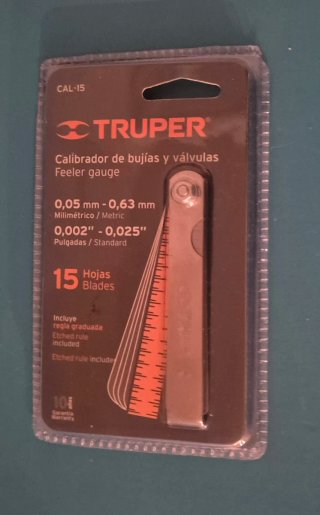 Juego de Galgas Truper CAL-15