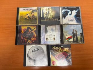 Lote 8 CDs Bandas Sonoras de Cine
