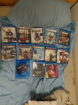 Lote de 13 Juegos para PS4 y PS5 CADA UNO 10 €