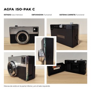 Cámara Analógica Agfa Iso-Pak C