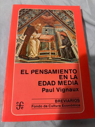 El pensamiento en la Edad Media