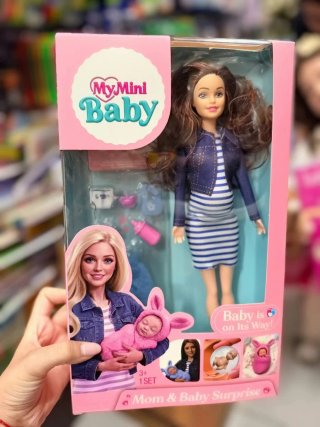 Muñeca My Mini Baby Mom & Baby Surprise