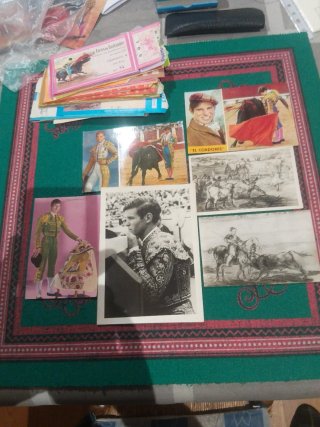 Lote de postales taurinas