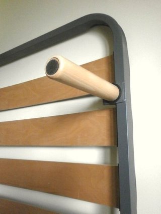 Somier metálico 90x200 cm. laminas madera NO ENVIO