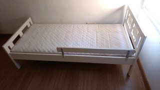 Cama Infantil Blanca (modelo Kritter, Ikea)
