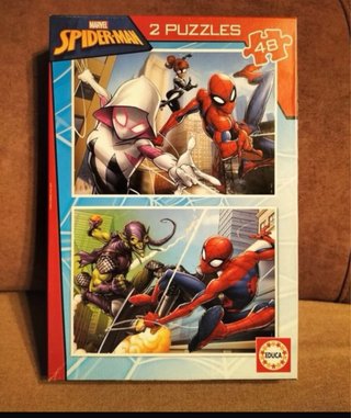 2 Puzzles Spiderman Educa (48 piezas)