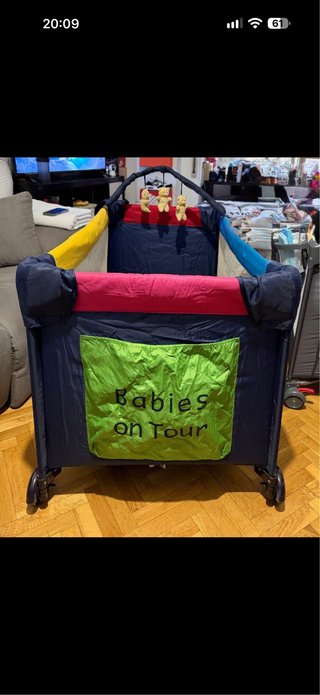 Cuna de Viaje Plegable Babies on Tour