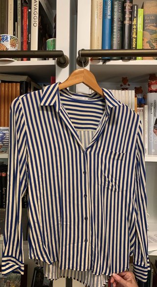 Camisa Rayas Mango Talla M