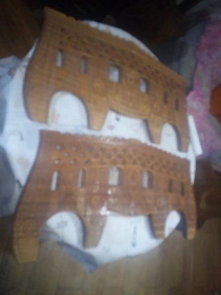 Set de 2 Cabeceros de Madera