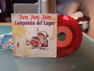 Vinilo Fum Fum Fum / Campanita del Lugar.partitura