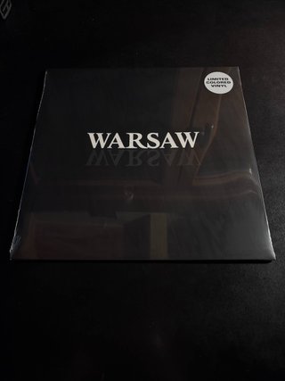 Warsaw Joy division Vinilo gris LP post punk 12"