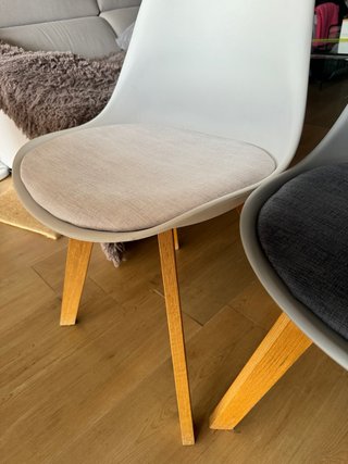 Sillas Nórdicas Maisons du Monde Pack de 4