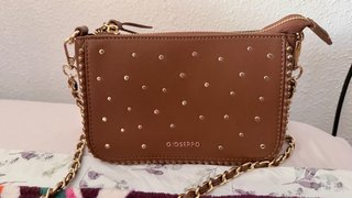 Bolso bandolera Gioseppo marrón