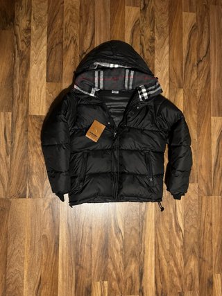 Chaqueta Burberry Puffer Negra