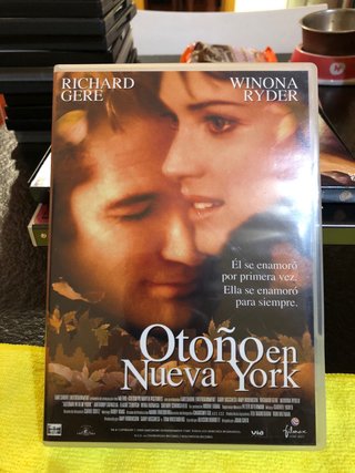 DVD Otoño en Nueva York