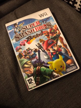 Super Smash Bros Brawl (Wii) - Caja y Manual