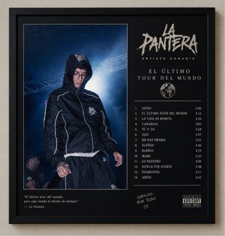 Cuadro La Pantera - El Último Tour del Mundo