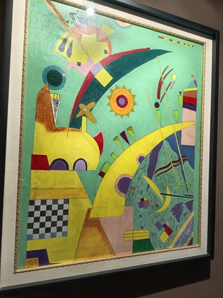 Cuadro Abstracto Estilo Kandinsky