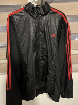 Chaqueta Adidas Negra y Roja