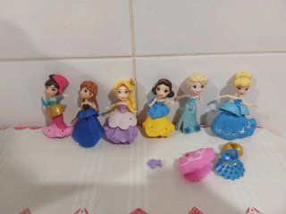 Set de 6 Mini Muñecas Disney