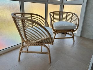 Un sillón Ratán BUSKBO IKEA (1 unidad)