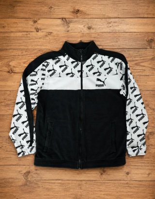 Chaqueta Puma Negra y Blanca