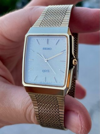 Reloj Seiko Spirit Tank “dial stardust-JDM” *1995*