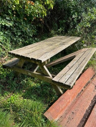 Mesa de Picnic de Madera