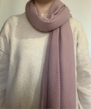 Lenço Reversível Rosa