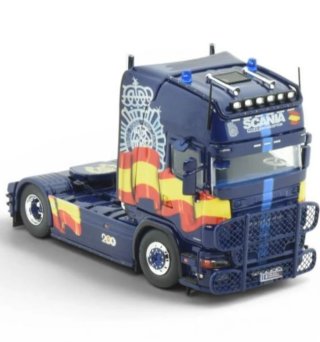 Camión Scania TEKNO 1/50 Policía INTERCEPTOR SPAIN