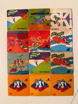 Lote de 12 Cromos Matutano New Balance