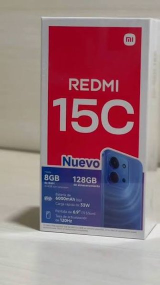 Xiaomi Redmi 15C 128GB cómo nuevo